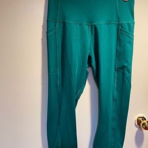 All In Motion green exercise / workout Capri